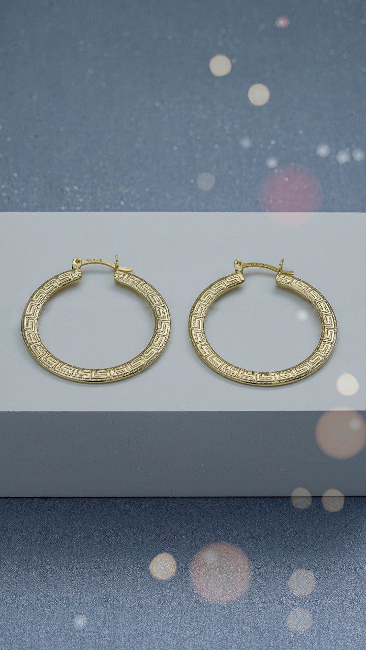 Origin 3.5 cm earrings