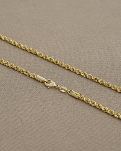 Rope chain 65 cm length and 4mm thickness