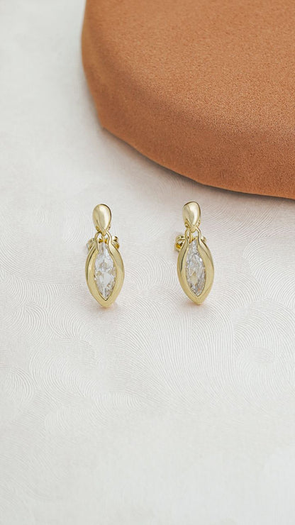 Retro drop earrings