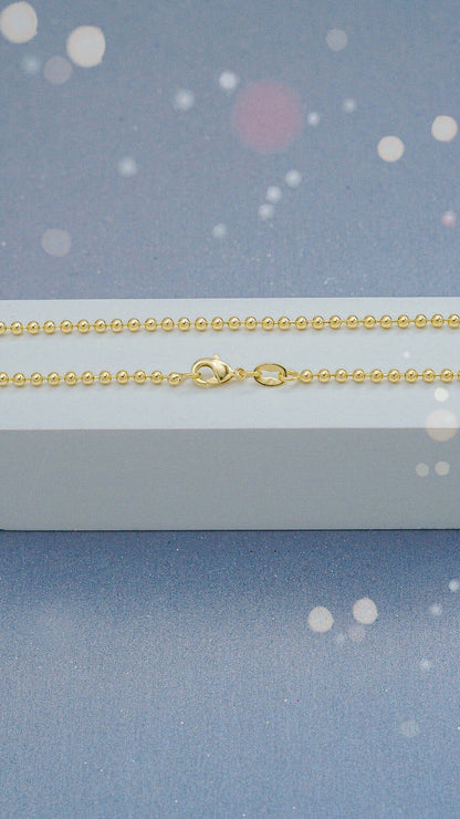 Army necklace 45cm length and 2.5mm thickness