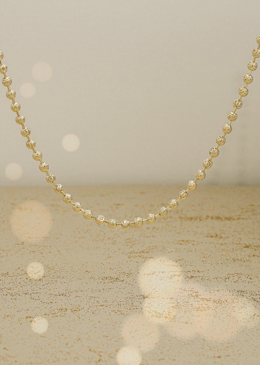 Army necklace 65cm length and 4mm thickness