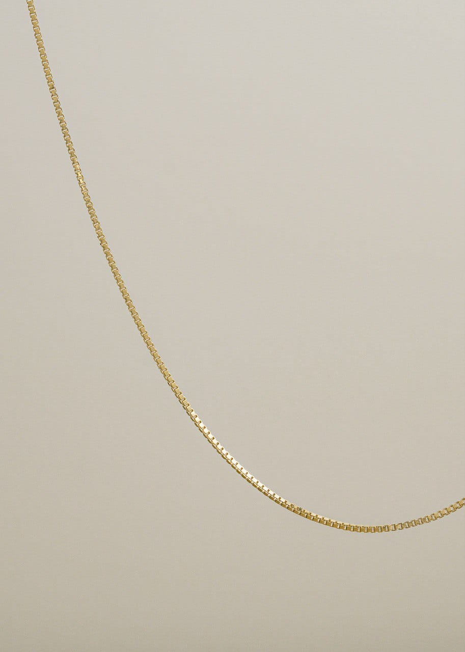 Venetian necklace 45cm length and 1mm thickness