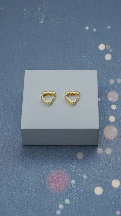 Heart earrings